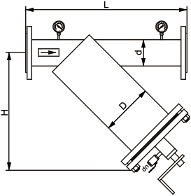手搖刷式Y(jié)型過濾器